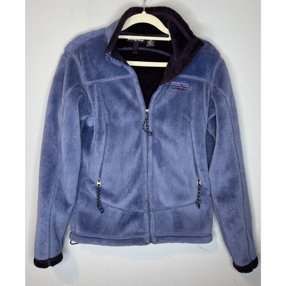 vintage Patagonia Women's R4 Regulator fleece full-zip jacket XS Purple